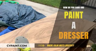 Sanding and Painting a Dresser: A Step-by-Step DIY Guide
