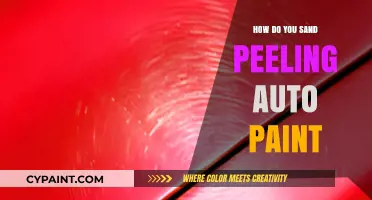 Sanding Peeling Auto Paint: A Step-by-Step Guide to Restoration