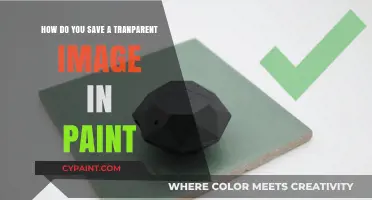 Paint Tips: Saving Transparent Images