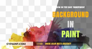 Mastering Paint: Saving Images with Transparent Backgrounds Easily