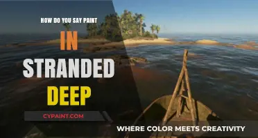 Stranded Deep Paint Translation: How to Say 'Paint' in the Game