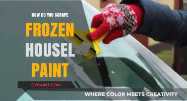 Effective Techniques to Safely Scrape Frozen House Paint Like a Pro