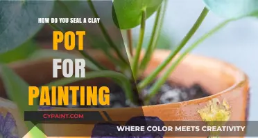 Sealing Clay Pots: Preparing Your Canvas for Painting