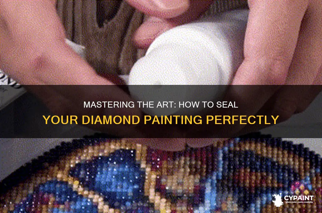 how do you seal a diamond painting