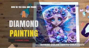 Seal and Frame Your Diamond Painting Like a Pro