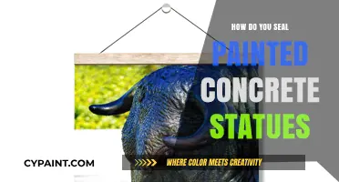 Sealing Painted Concrete Statues: A Step-by-Step Preservation Guide