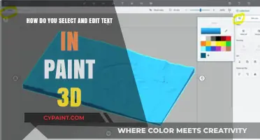 Mastering Text Selection and Editing in Paint 3D: A Step-by-Step Guide