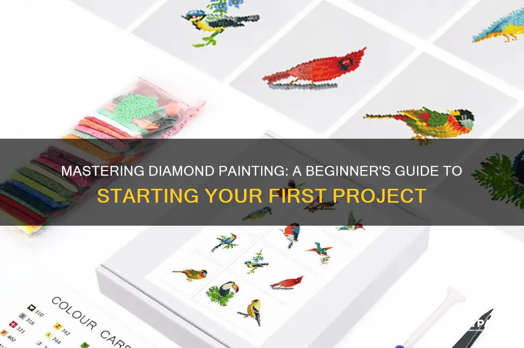 how do you start a diamond painting
