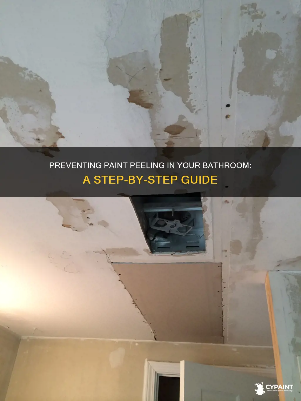 how do you stop paint peeling in a bathroom