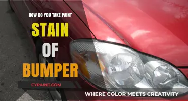 Effective Tips to Remove Paint Stains from Your Car Bumper Easily