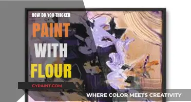 Thicken Your Paint Naturally: A Simple Flour-Based Technique Guide