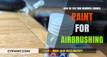 The Perfect Mix: Thinning Humbrol Enamel Paint for Airbrushing