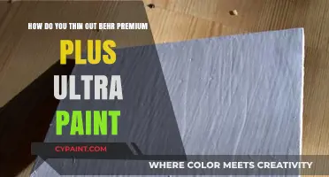 Thinning Behr Premium Plus Ultra Paint: Tips for Smooth Application