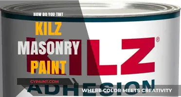Tint Kilz Masonry Paint: Easy Steps for Customizing Your Exterior Color