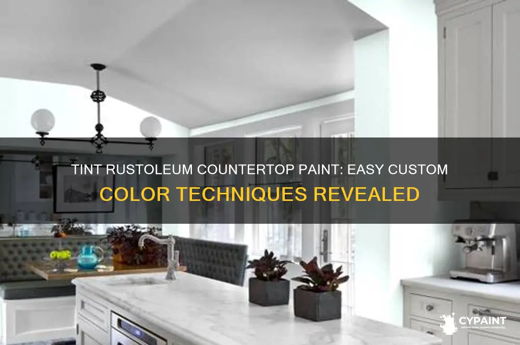 how do you tint rustoleum countertop paint