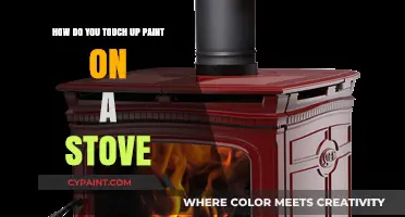 Stove Makeover: Touching Up Paint the Right Way