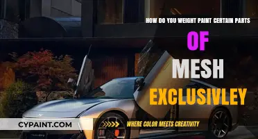 Mastering Exclusive Weight Painting: Techniques for Precise Mesh Part Selection