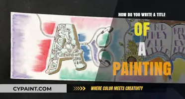 Crafting Captivating Titles for Artistic Masterpieces: A Guide