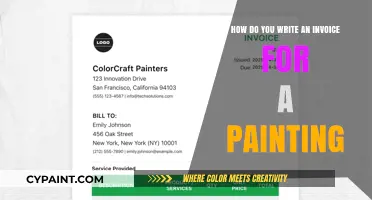 Creating Invoices for Your Paintings: A Step-by-Step Guide
