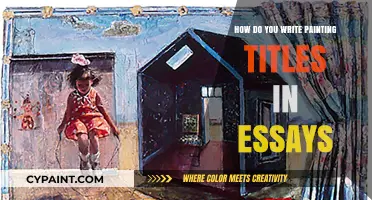 Mastering Art Essay Writing: Crafting Effective Painting Titles