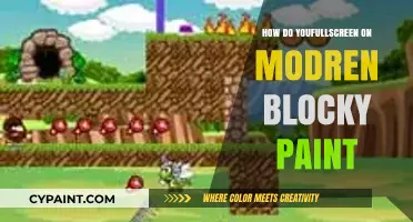 Mastering Fullscreen Mode in Modern Blocky Paint: A Step-by-Step Guide