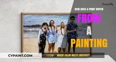 Exploring Artistic Mediums: Print vs. Painting Techniques and Differences