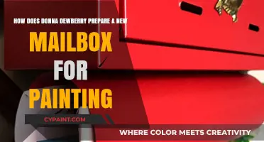 Donna Dewberry's Step-by-Step Guide to Prepping a Mailbox for Painting