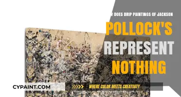 Pollock's Drip Paintings: Embracing the Void of Meaningless Expression
