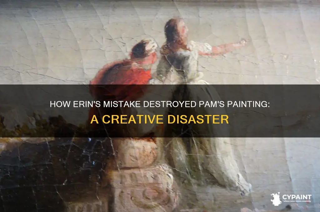 how does erin ruins pam