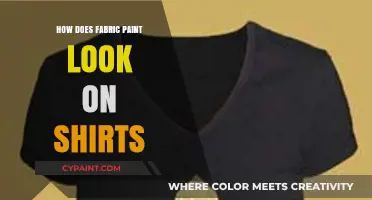 Fabric Paint on Shirts: Creative Designs, Durability, and Application Tips