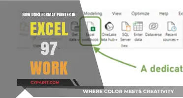 Mastering Excel 97: Understanding Format Painter's Functionality and Usage