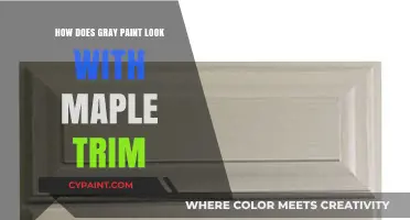 Gray Paint and Maple Trim: A Perfect Match for Modern Homes