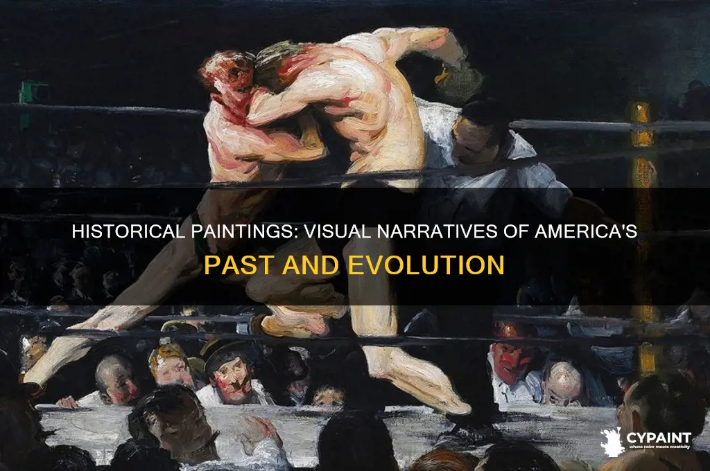 how does historicl painting portray the american history