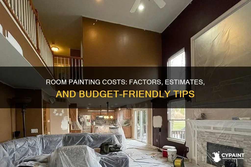 how does it cost to paint a room