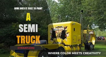 Painting a Semi Truck: Understanding the Cost