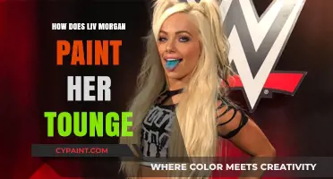 Liv Morgan's Tongue Art: Unveiling Her Unique Painting Technique