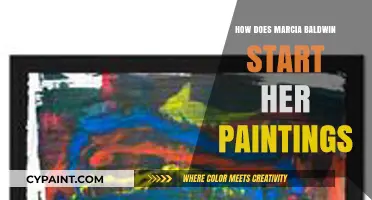 Marcia Baldwin's Creative Process: Unveiling Her Painting Techniques