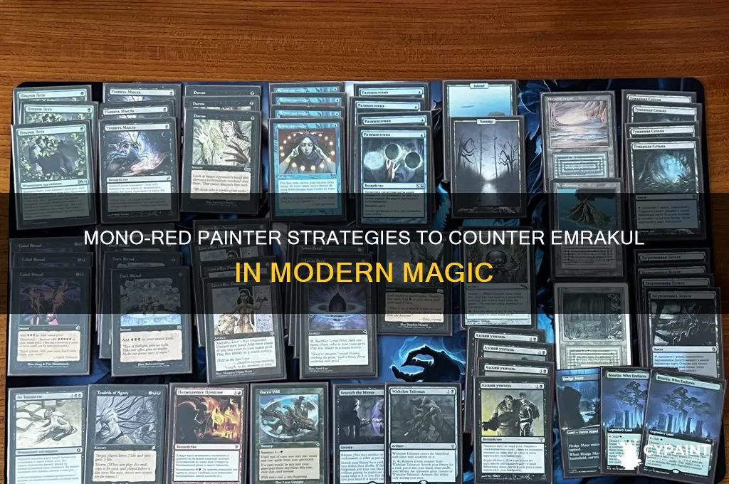 how does mono red painter deal with emrakul