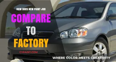 New Paint Job vs. Factory Finish: Quality, Durability, and Cost Compared