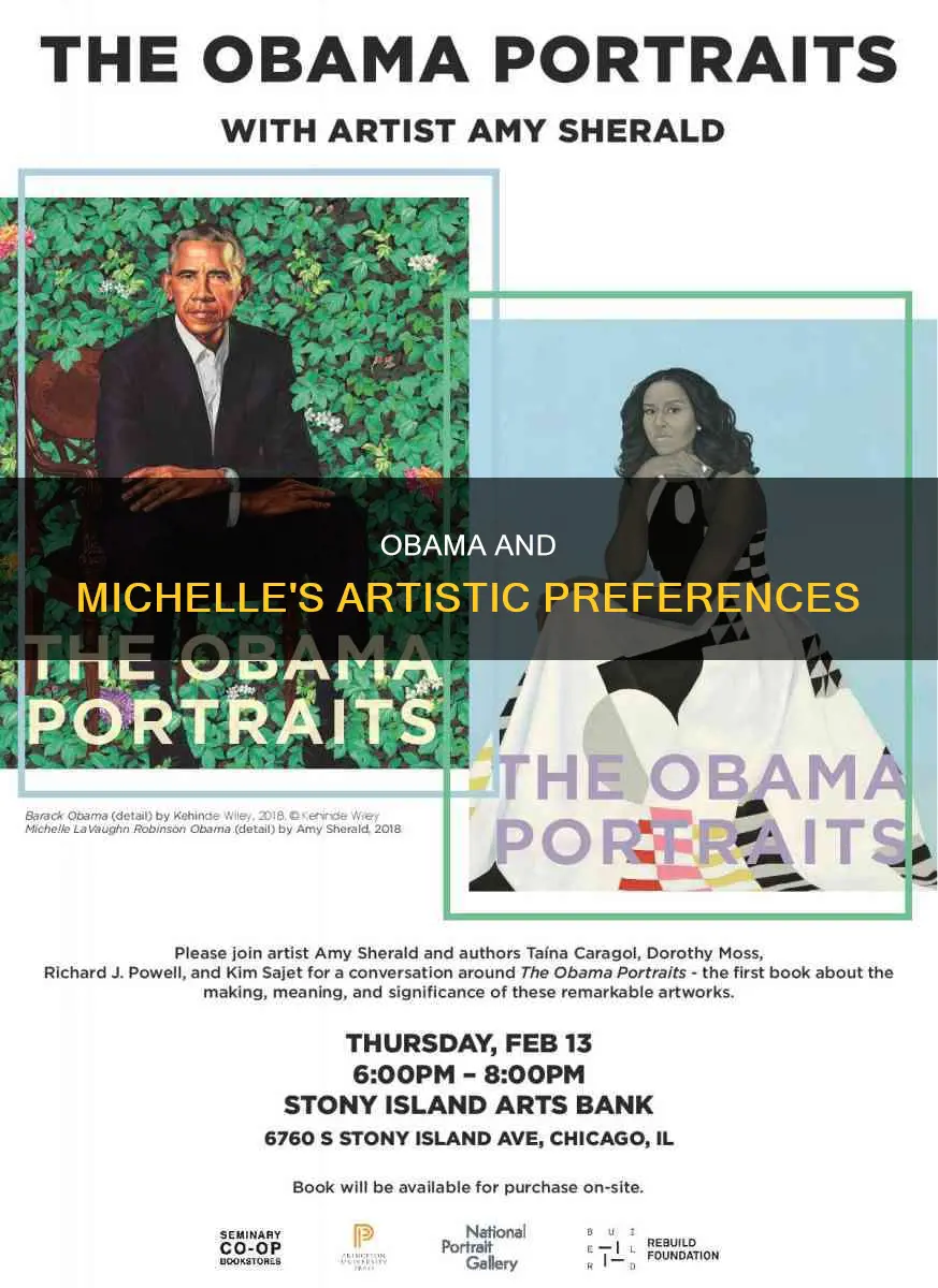 how does obama and michelle feel about their paintings