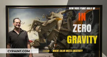 Painting in Space: How Does Paint Behave in Zero Gravity?