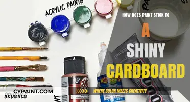 Unveiling the Science: How Paint Adheres to Shiny Cardboard Surfaces