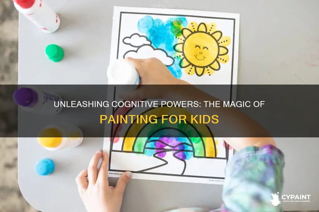 how does painting help a child