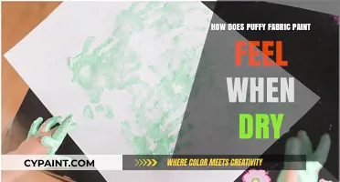 Exploring the Unique Texture of Puffy Fabric Paint Once Dry