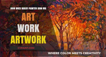 Signature Styles: Rocky Painter's Artistic Mark