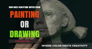 Sculpture vs. Painting/Drawing: Exploring the Unique Dimensions of Art