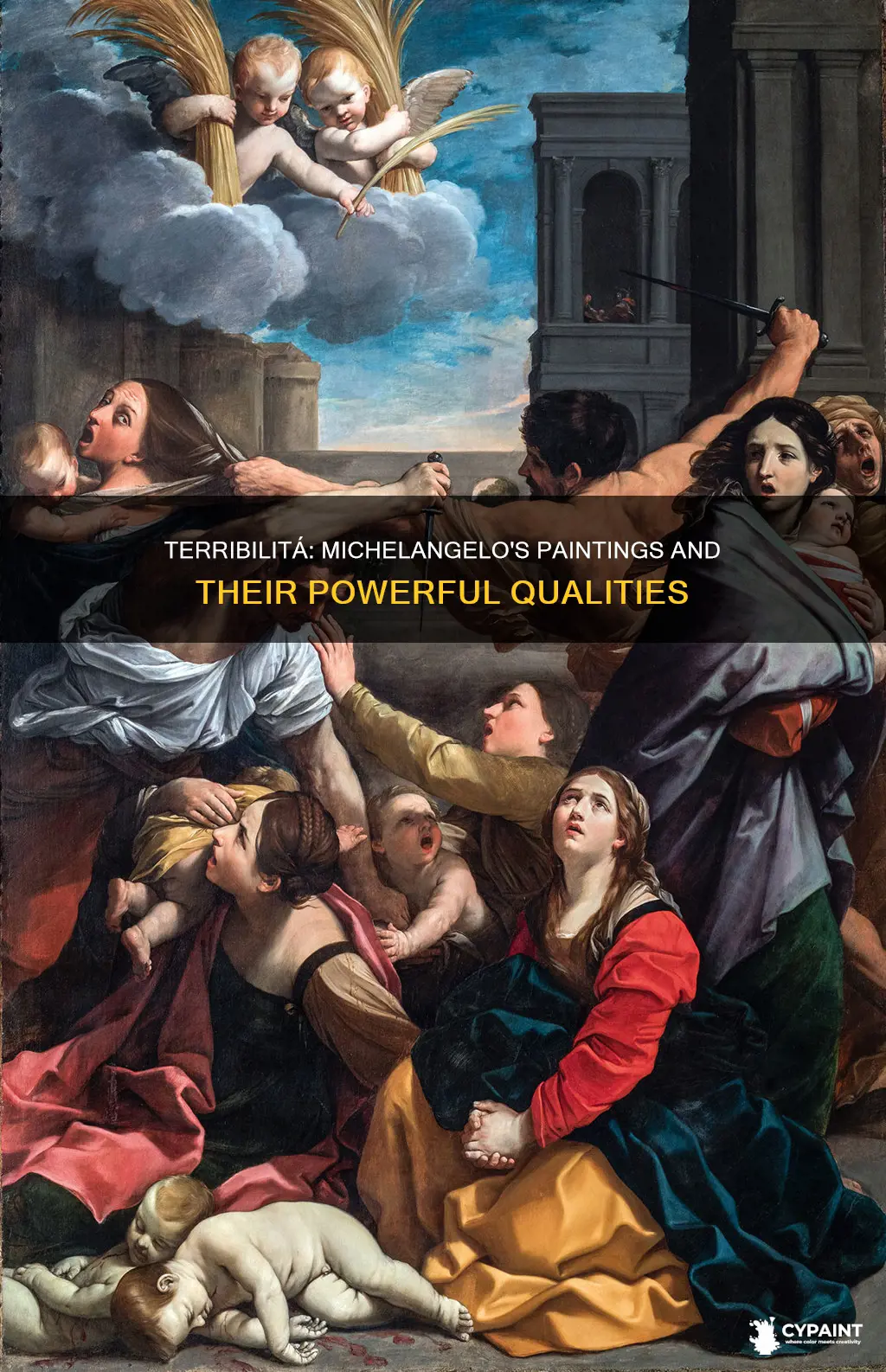 how does terribilita describe the qualities in michelangelos paintings