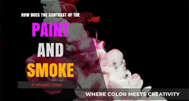 Creating Depth: Paint and Smoke Contrasts