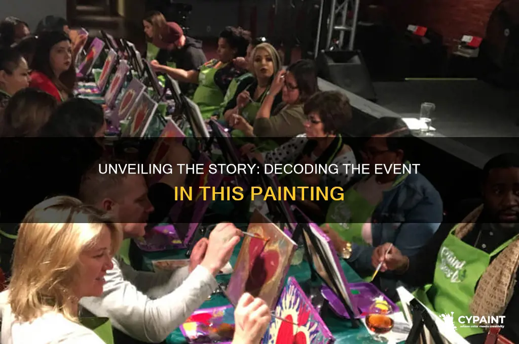 how does the event depicted in this painting