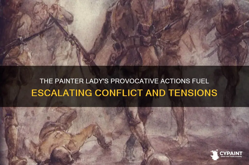 how does the painter lady